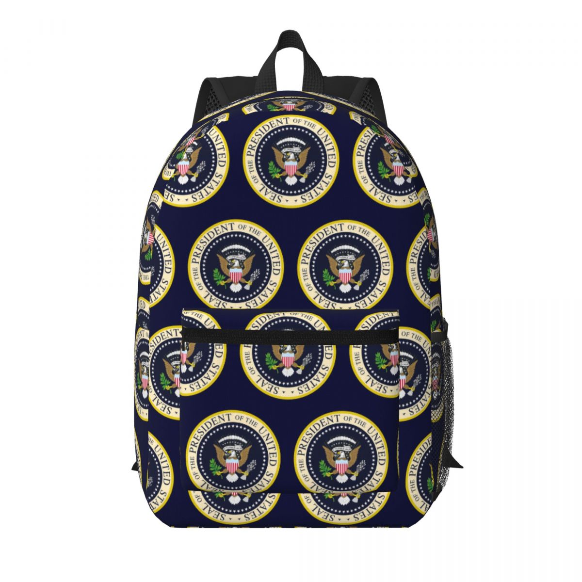 Women Bags Usa - حقيبة ظهر مدرسية مزينة بختم رئيس