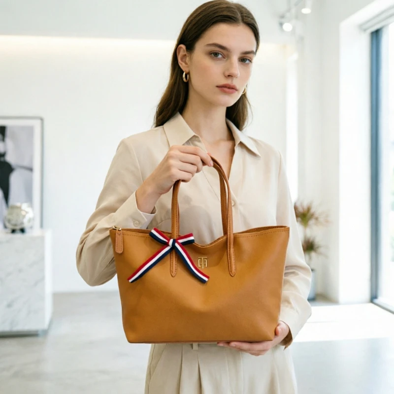 Women Bags Popular Brands - حقيبة يد نسائية فاخرة من الجلد،