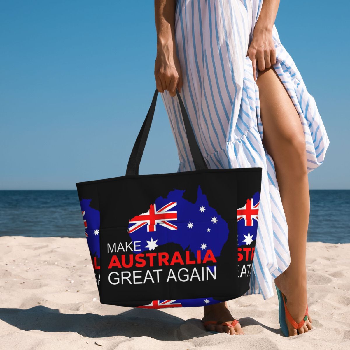 Women Bags In Australia - حقيبة حمل كبيرة للشاطئ والرياضة واليوجا