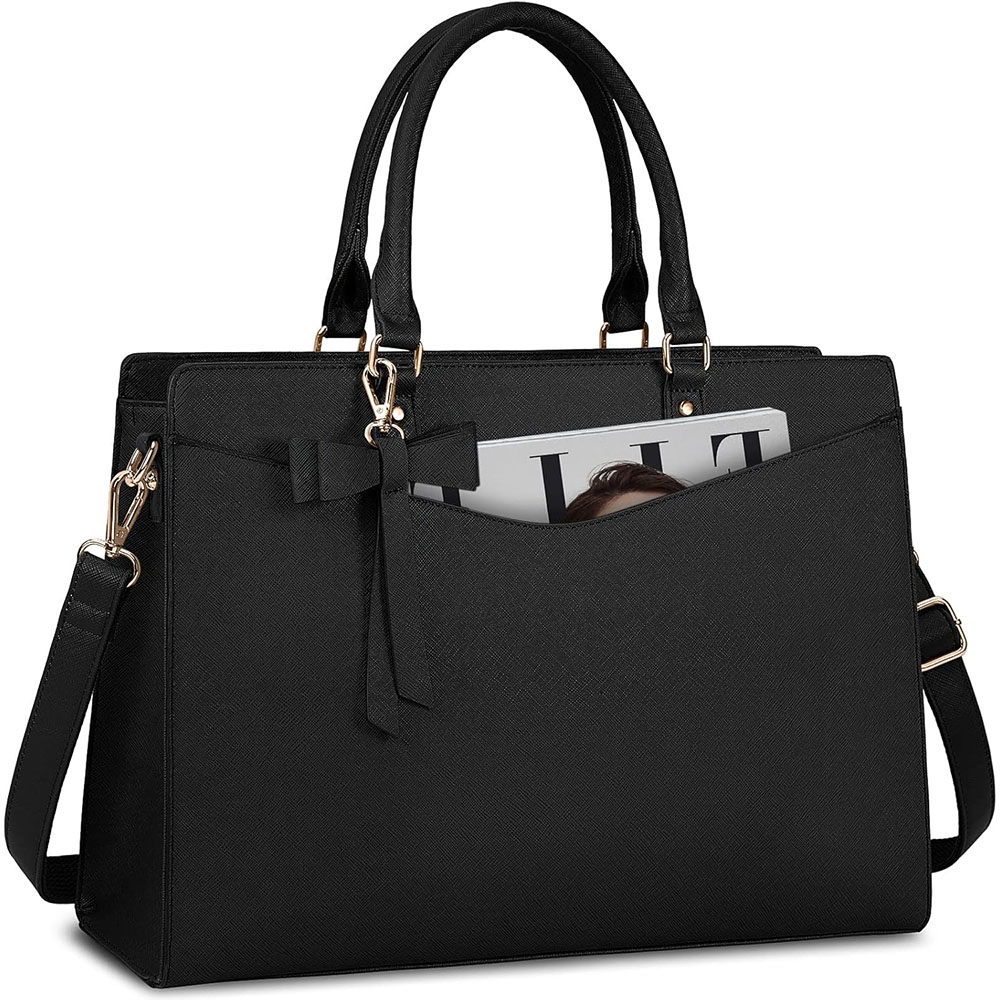 Women Hand Bags For Office - حقيبة لابتوب نسائية 15.6 بوصة من