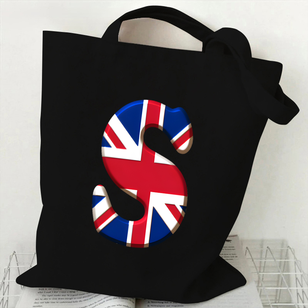 Women Bags Uk - A-Z 26 رسالة حقيبة تسوق من