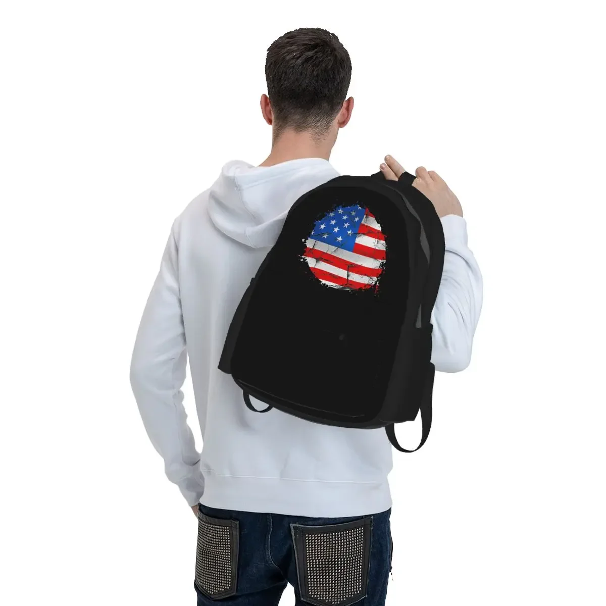 حقيبة ظهر بعلم الولايات المتحد - مراجعة Women Bags Usa وسعره