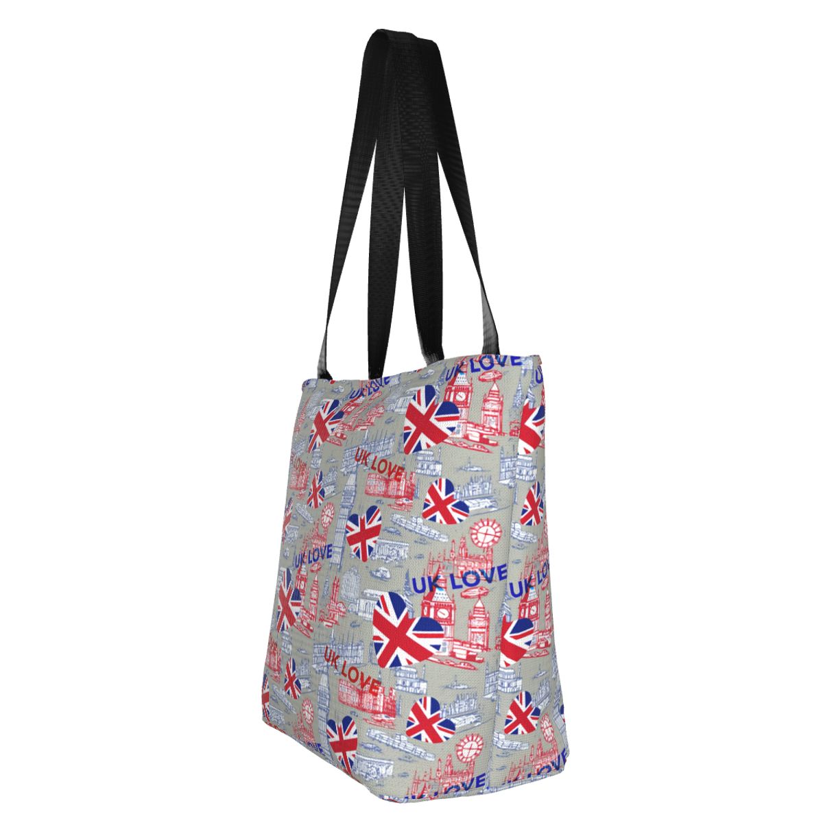 حقيبة تسوق مخصصة بعلم المملكة  - مراجعة Women Bags Uk وسعره
