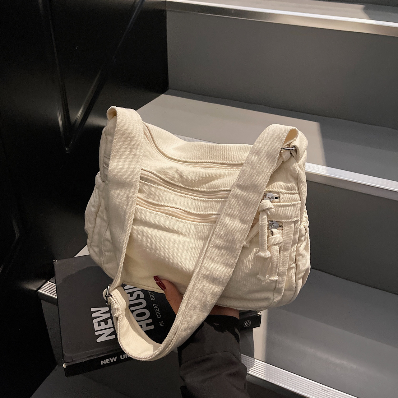 حقيبة قماشية بسيطة وعصرية جديد - مراجعة Women Bags Zadig وسعره