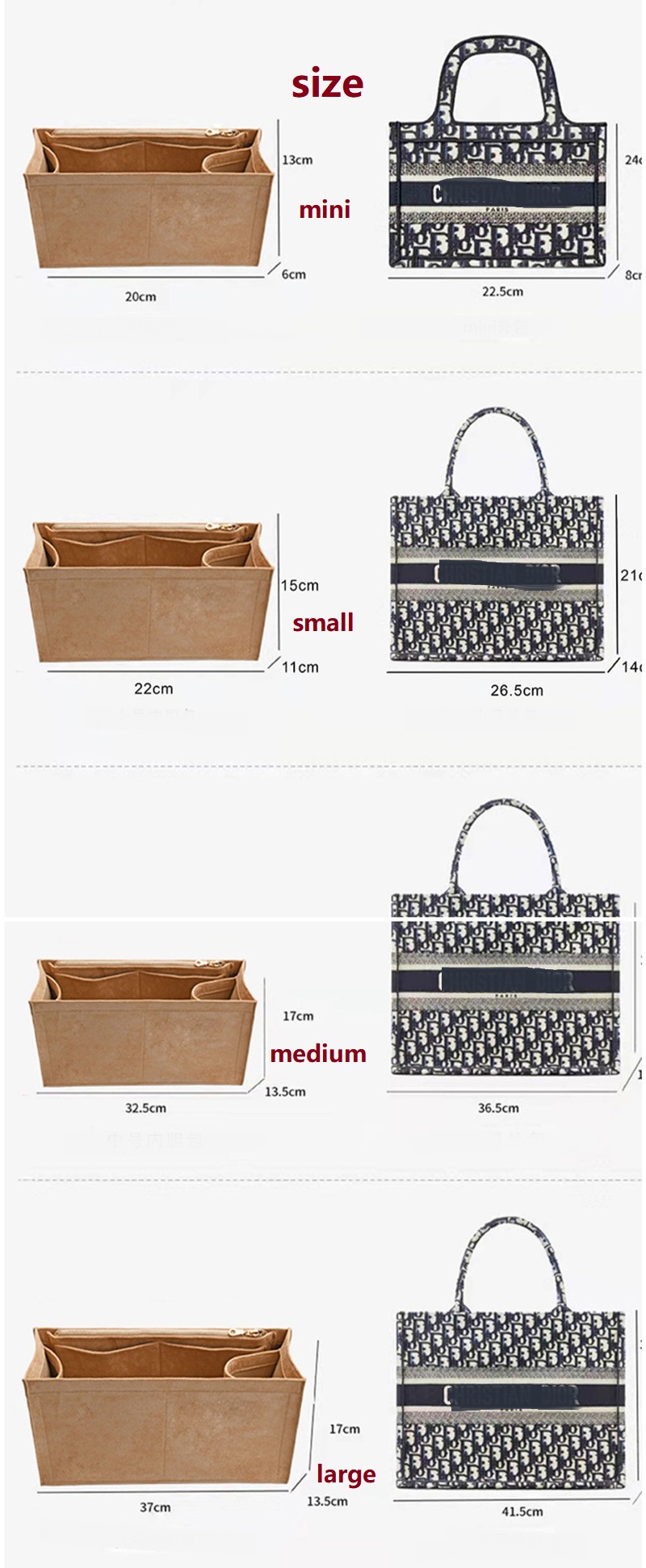 حقيبة مكياج لحقيبة ديور بوك تو - مراجعة Women Bags Dior وسعره