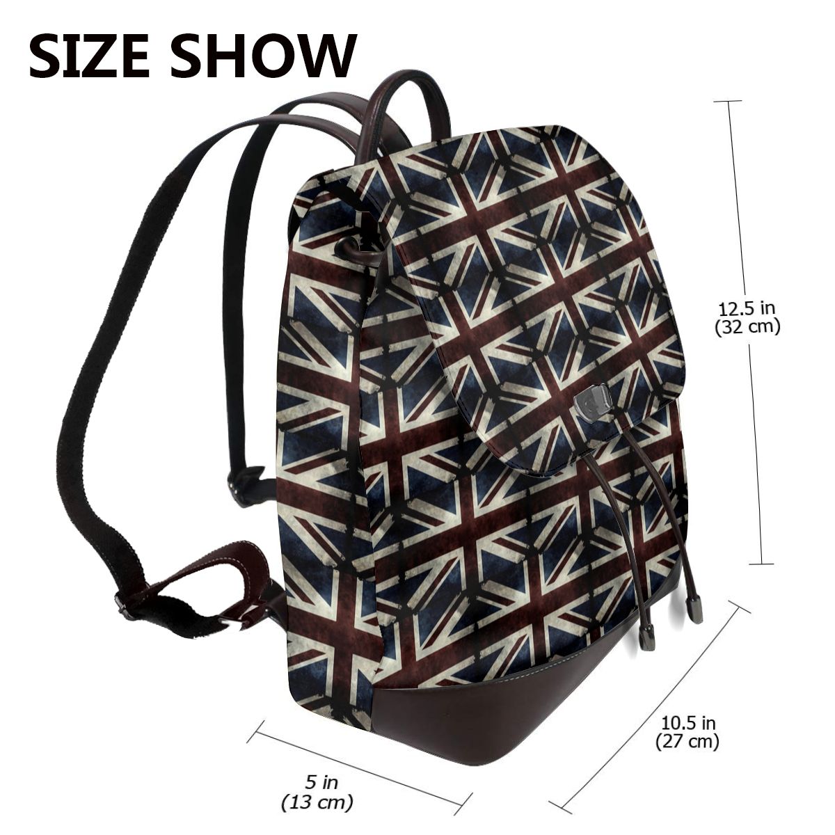 حقيبة ظهر مدرسية بعلم الاتحاد  - مراجعة Women Bags Uk وسعره