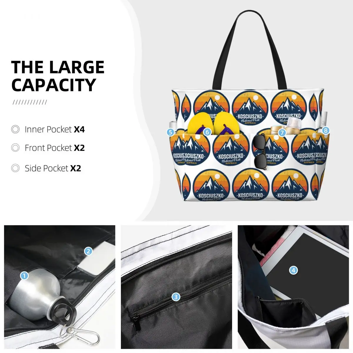 حقيبة حمل للشاطئ من مونت كوسيو - مراجعة Women Bags In Australia وسعره