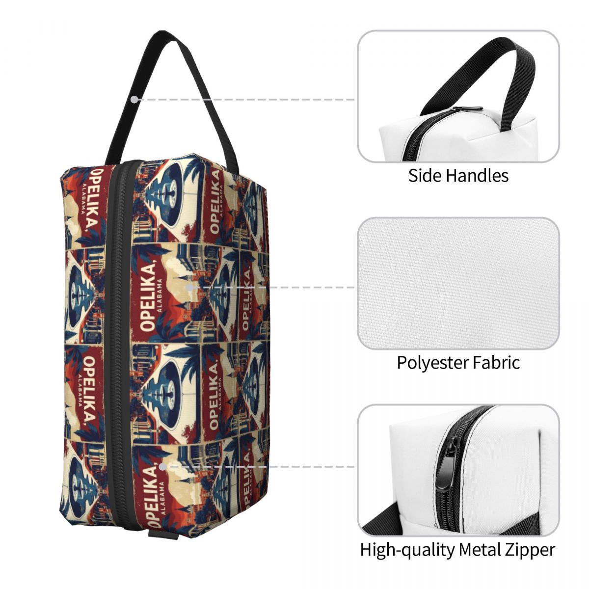 حقيبة مستحضرات تجميل كلاسيكية  - مراجعة Women Bags Usa وسعره
