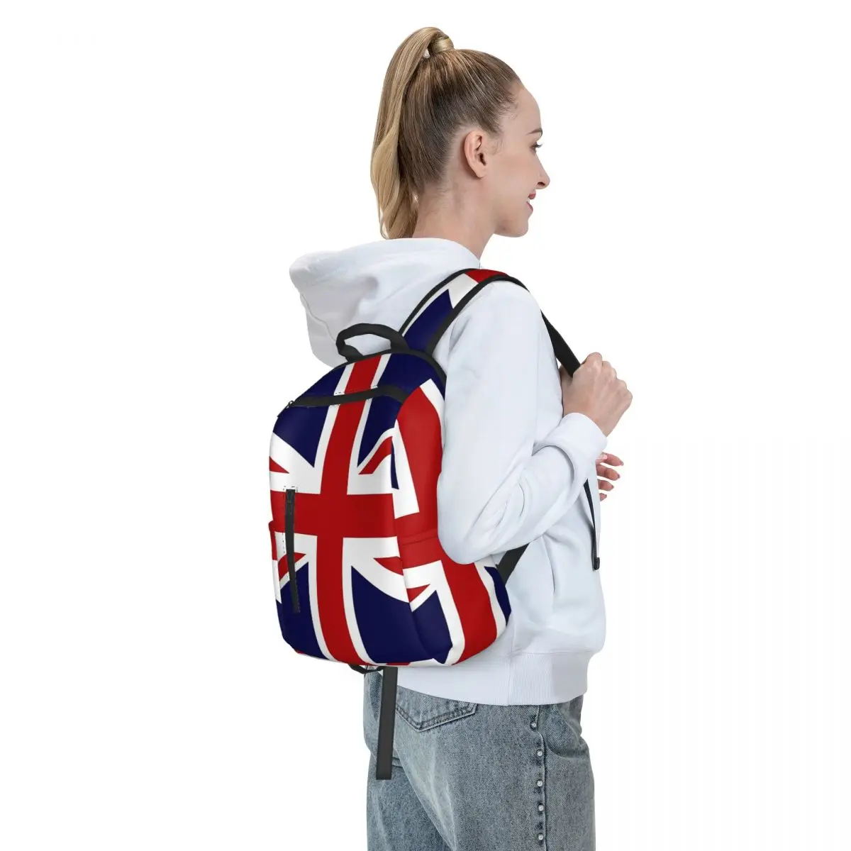 حقيبة ظهر مدرسية بعلم الاتحاد  - مراجعة Women Bags Uk وسعره