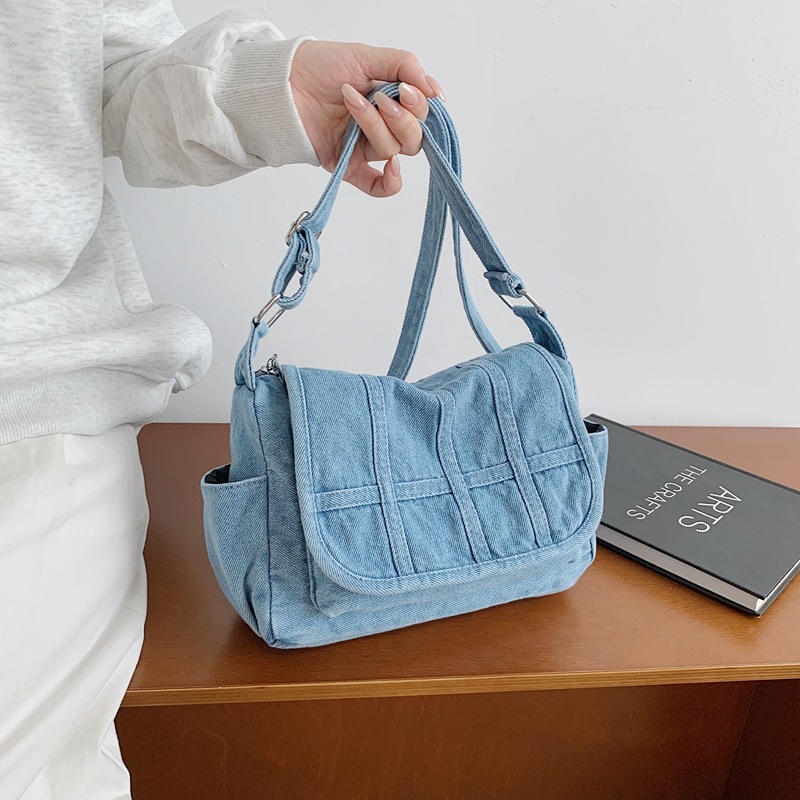 حقيبة كتف واحدة عصرية من الدني - مراجعة Women Bags Zadig وسعره