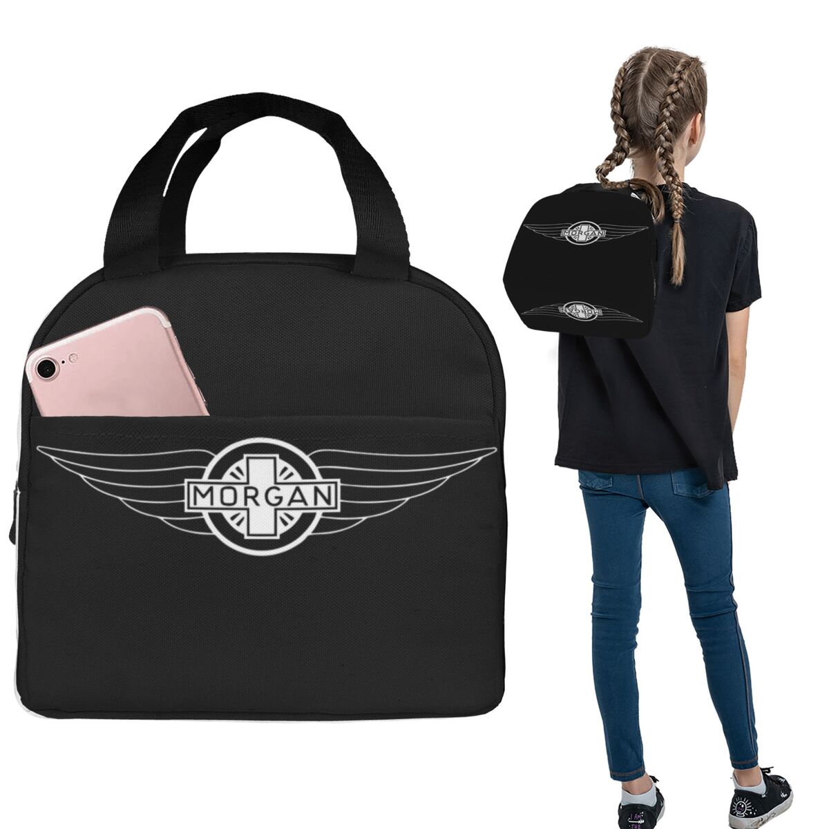 حقيبة غداء معزولة من شركة مورغ - مراجعة Women Bags Company وسعره