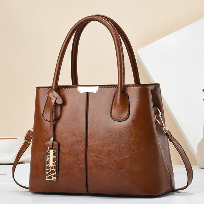حقيبة كروس بودي من الجلد الصنا - مراجعة Women Hand Bags For Office وسعره