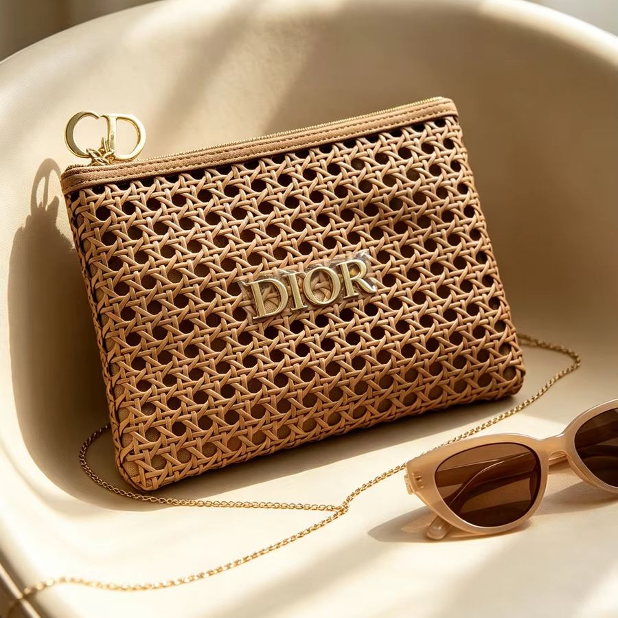 حقيبة ديور نسائية منسوجة من ال - مراجعة Women Bags Dior وسعره